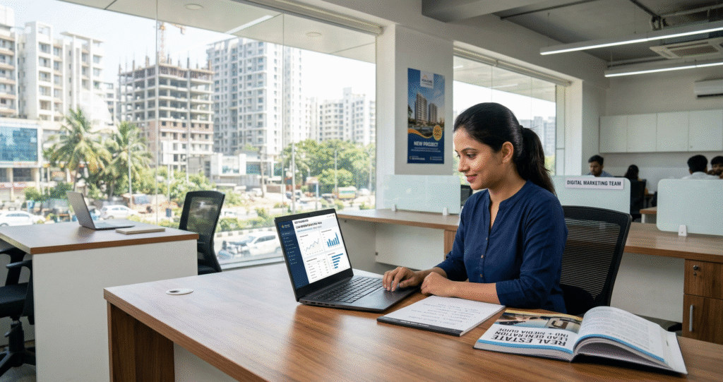 real estate lead generation India